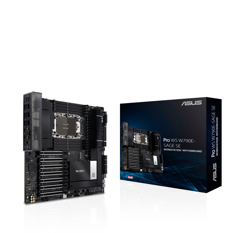 PRO WS W790E-SAGE SE - Motherboard - SSI EEB - LGA4677 Socket-E - W790 Chipsa...